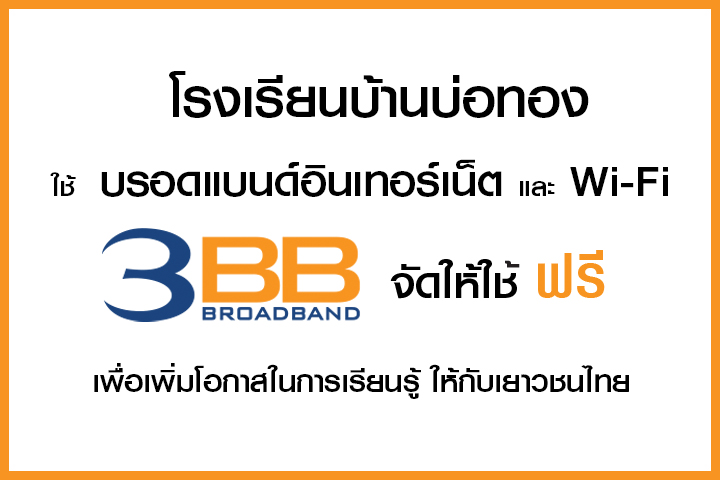 <p>3BB จังหวัดนครราชสีมา ส่งมอบอินเทอร์เน็ตในโครงการ "บรอดแบนด์อินเทอร์เน็ต เพื่อการศึกษาฟรี"</p>